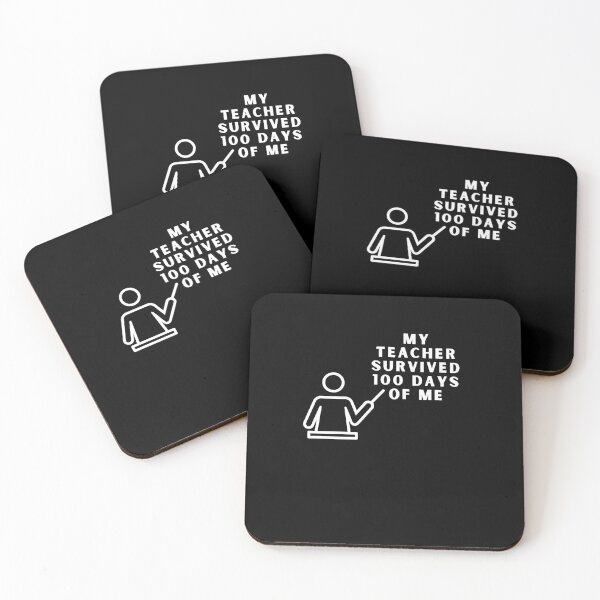 Item preview, My Teacher Survived 100 Days of Me designed and sold by Azrora.
