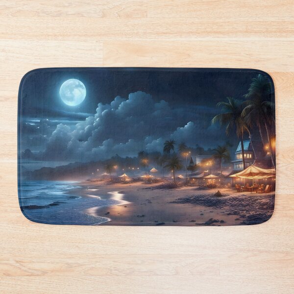 Item preview, Summer Night - Beach designed and sold by chromavibes-art.