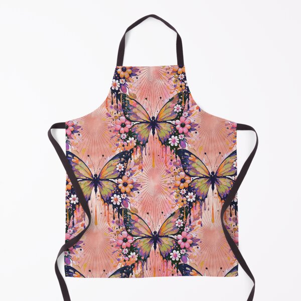 Item preview, Butterfly and floral bloom designed and sold by Veata.