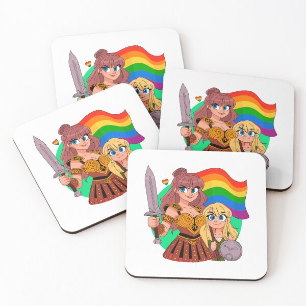 Item preview, LGBT couple, warrior designed and sold by MaiSeries.
