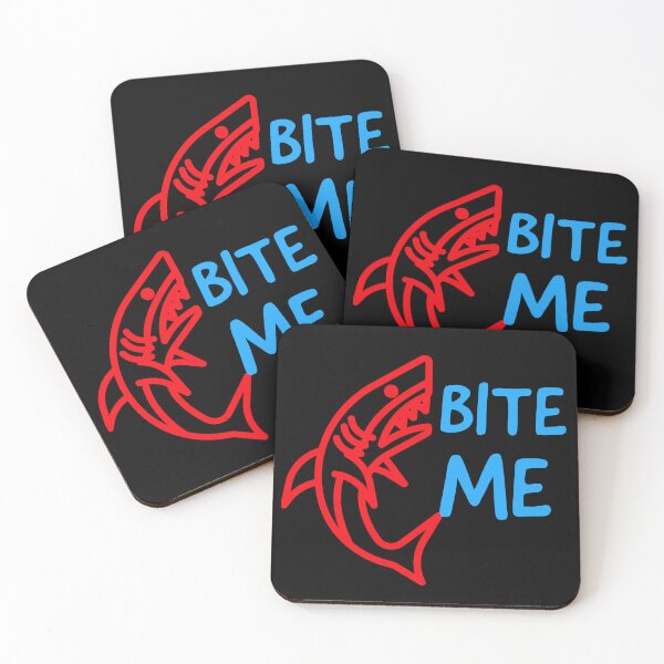 Item preview, Bite Me Shark designed and sold by DesignsMjB.