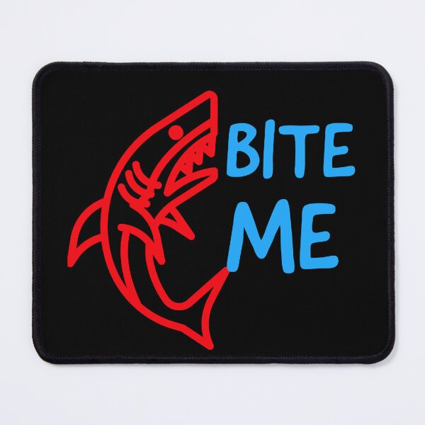 Item preview, Bite Me Shark designed and sold by DesignsMjB.