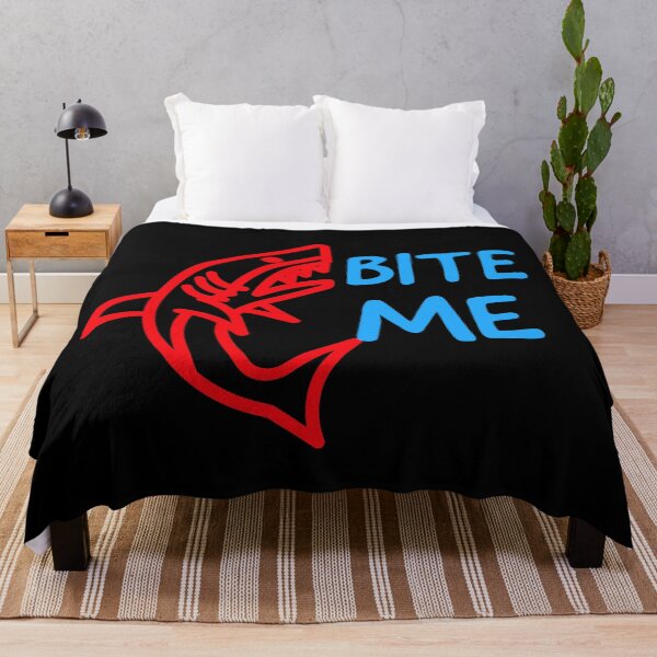Item preview, Bite Me Shark designed and sold by DesignsMjB.