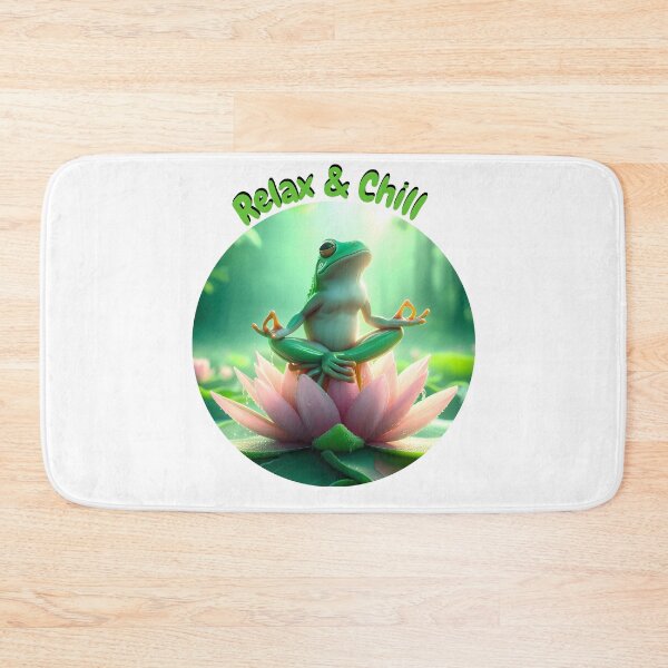 Item preview, Relax & Chill Frosch in Lotus 2 designed and sold by Toms Tee.