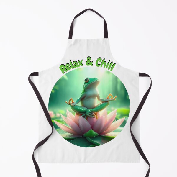 Item preview, Relax & Chill Frosch in Lotus 2 designed and sold by Toms Tee.