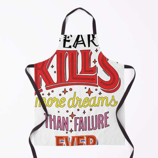 Item preview, FEAR KILLS MORE DREAMS THAN FAILURE EVER WILL sticker designed and sold by ArtUnssDesigns.