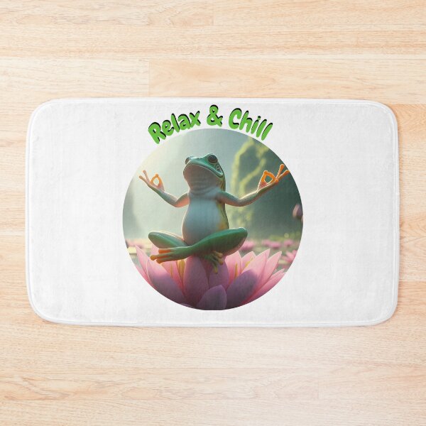 Item preview, Relax & Chill Frosch in Lotus 3 designed and sold by Toms Tee.