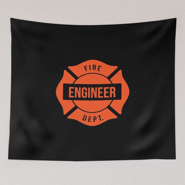 Item preview, Engineer Fire Department Firefighter designed and sold by titanosdesign.