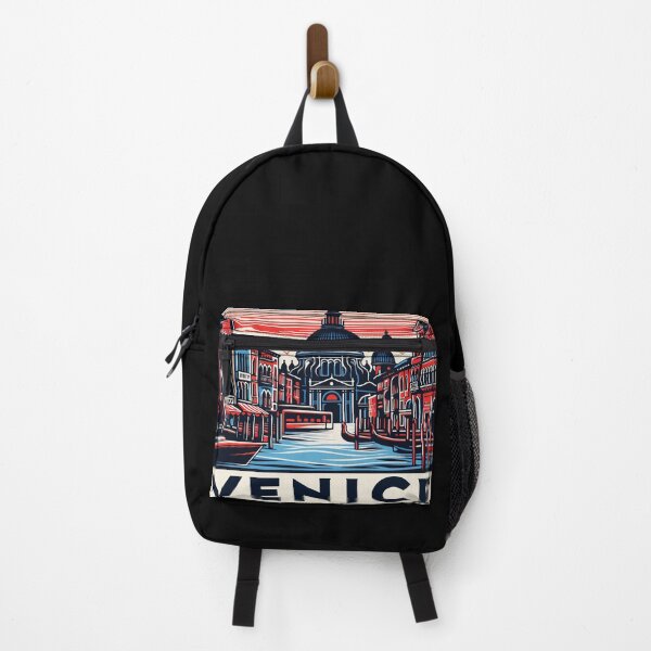 Item preview, Venice Travel Retro Poster designed and sold by TomFrontierArt.