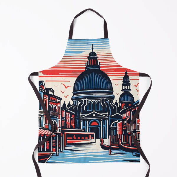 Item preview, Venice Travel Retro Poster designed and sold by TomFrontierArt.
