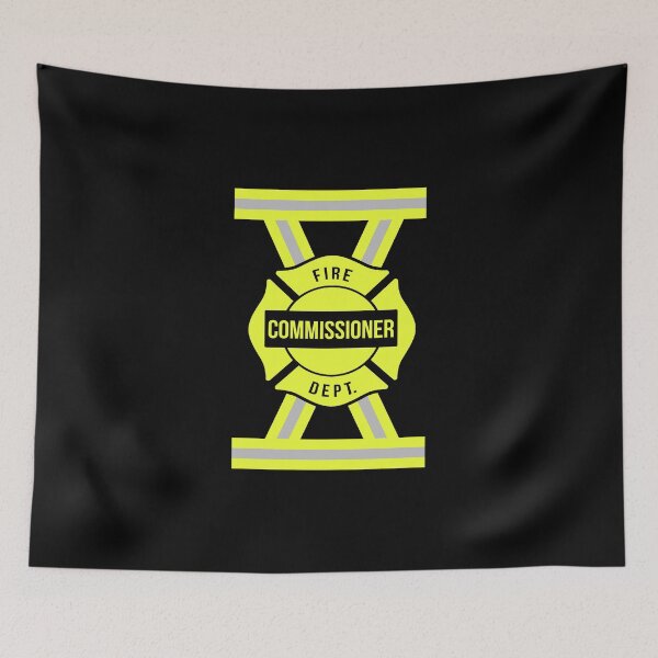 Item preview, Commissioner Fire Department Firefighter designed and sold by titanosdesign.