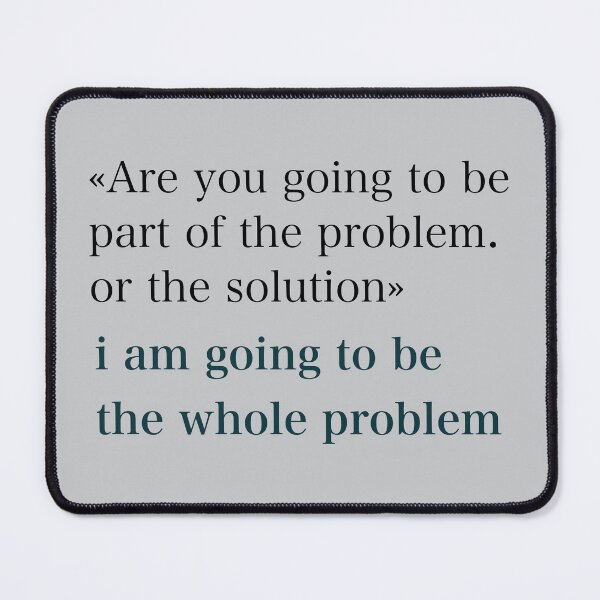Item preview, The whole problem  designed and sold by Kirsten Lia.