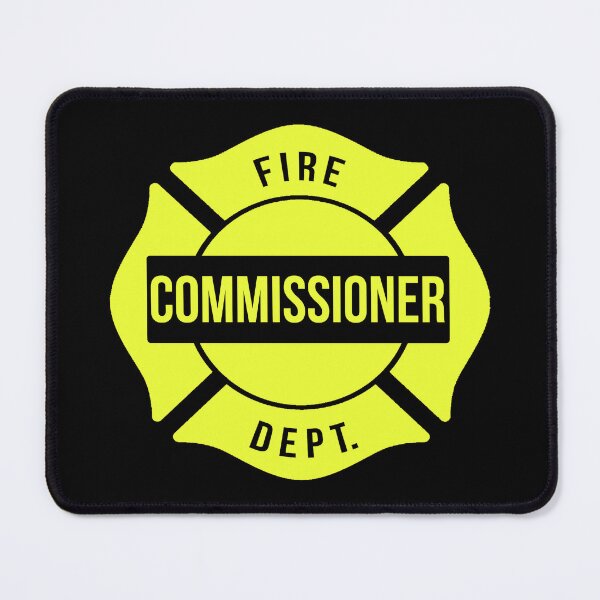 Item preview, Commissioner Fire Department Firefighter designed and sold by titanosdesign.