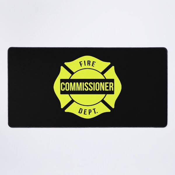 Item preview, Commissioner Fire Department Firefighter designed and sold by titanosdesign.