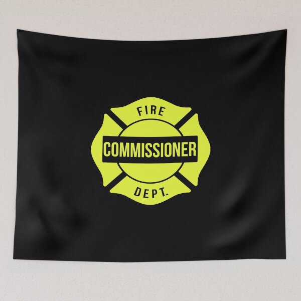 Item preview, Commissioner Fire Department Firefighter designed and sold by titanosdesign.