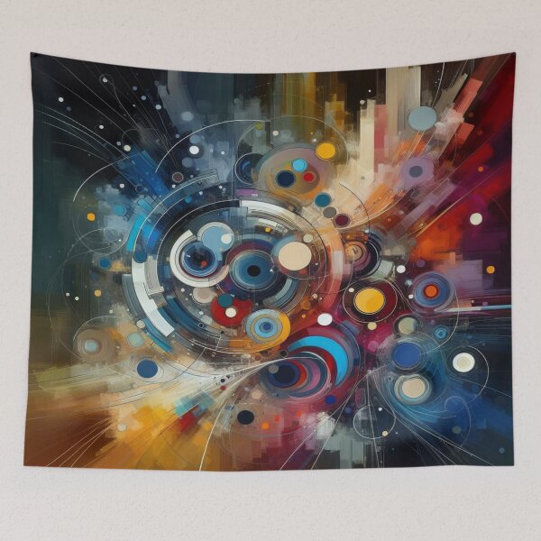 Item preview, Cosmic Vortex: Abstract Harmony of Colors designed and sold by Lyavalio.