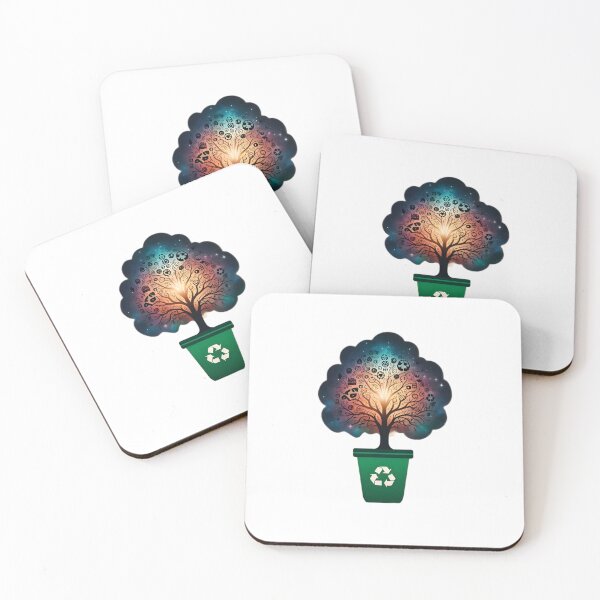 Item preview, Green Harmony: Recycling Nature's Renewal designed and sold by AI-Only Creations.