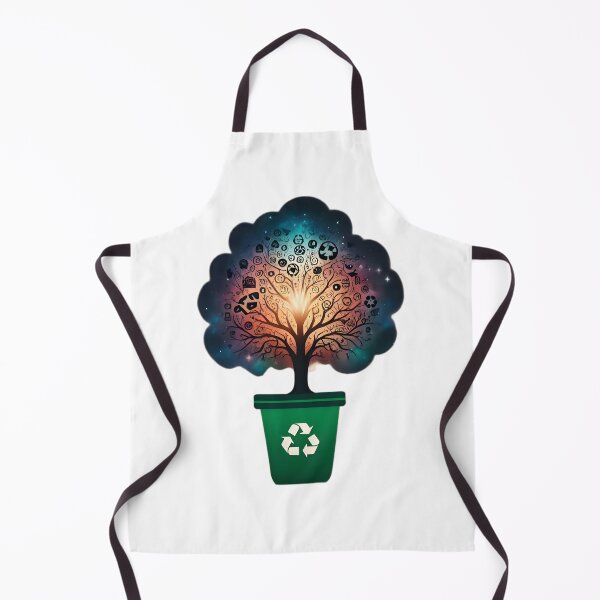 Item preview, Green Harmony: Recycling Nature's Renewal designed and sold by AI-Only Creations.