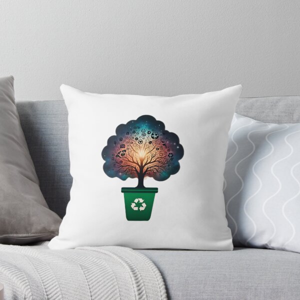 Item preview, Green Harmony: Recycling Nature's Renewal designed and sold by AI-Only Creations.