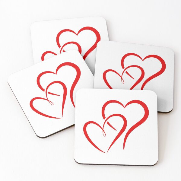 Item preview, Intertwined hearts designed and sold by OtterFactory.
