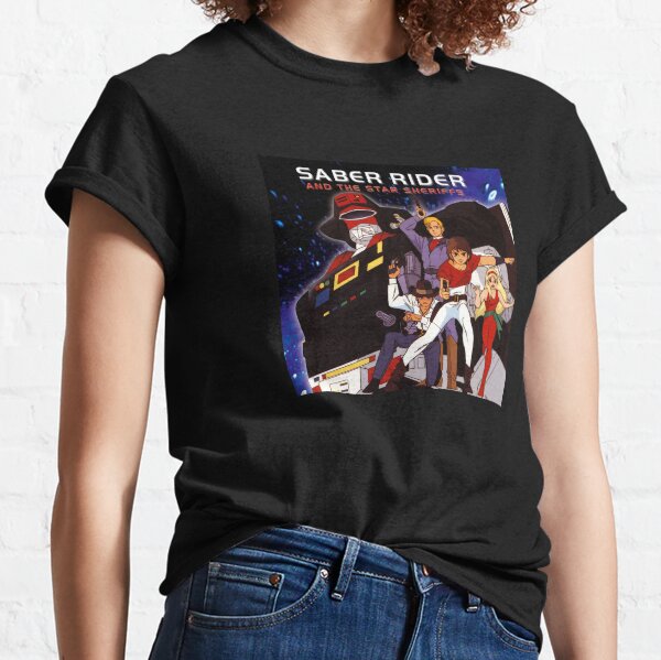 Item preview, Saber Rider and the Star Sherrifs designed and sold by Retr0Tshirts.