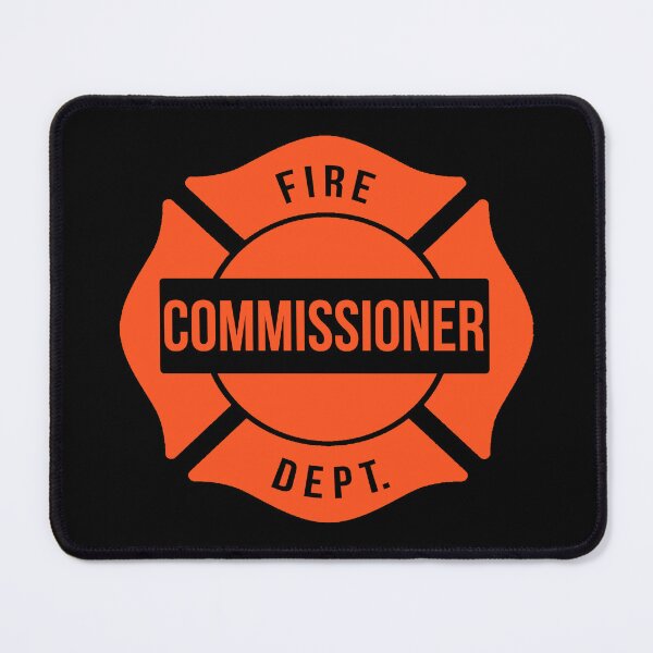 Item preview, Commissioner Fire Department Firefighter designed and sold by titanosdesign.