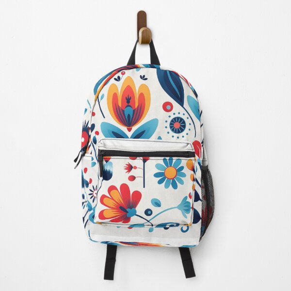 Item preview, flowers in folklore style designed and sold by EtnoBlend.