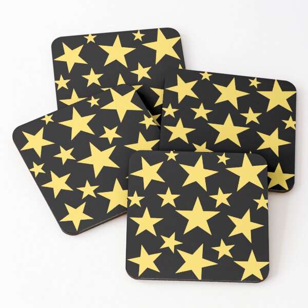 Item preview, Yellow stars pattern designed and sold by OxytocinShop.