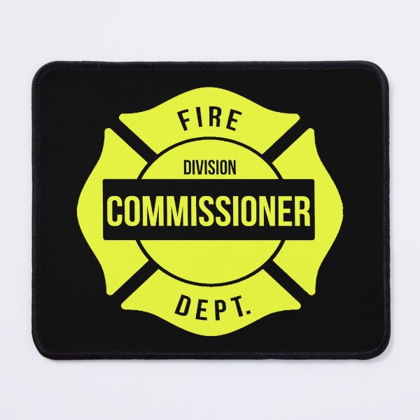 Item preview, Commissioner Fire Department Firefighter designed and sold by titanosdesign.
