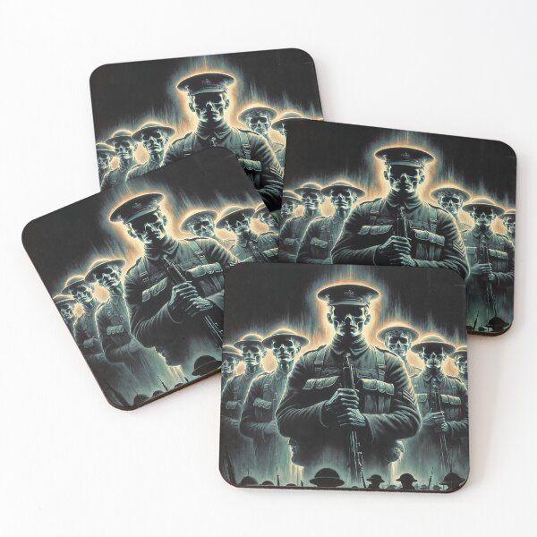 Item preview, Dulce et Decorum Est: Eternal Vigil - WWI Tribute Poster designed and sold by Very Peculiar.