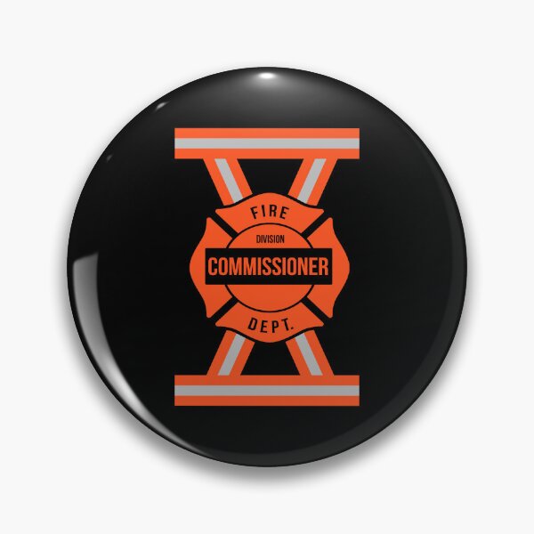 Item preview, Commissioner Fire Department Firefighter designed and sold by titanosdesign.
