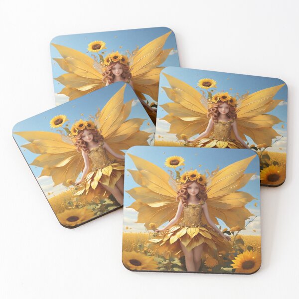 Item preview, Sunflower Symphony | Meadow Fairy in Bloom designed and sold by MysticFable.