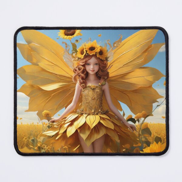 Item preview, Sunflower Symphony | Meadow Fairy in Bloom designed and sold by MysticFable.