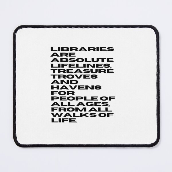 Item preview, Las bibliotecas son salvavidas absolutas, tesoros escondidos y refugios para personas de todas las edades y de todos los ámbitos de la vida. designed and sold by DaringDesigns19.