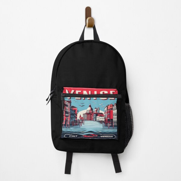 Item preview, Venice Travel Retro Poster designed and sold by TomFrontierArt.
