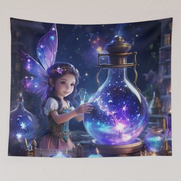Item preview, Celestial Alchemy | Fairy of Cosmic Transformation designed and sold by MysticFable.