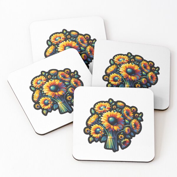 Item preview, Painted Sunflower Bouquets designed and sold by Truck Stop One.