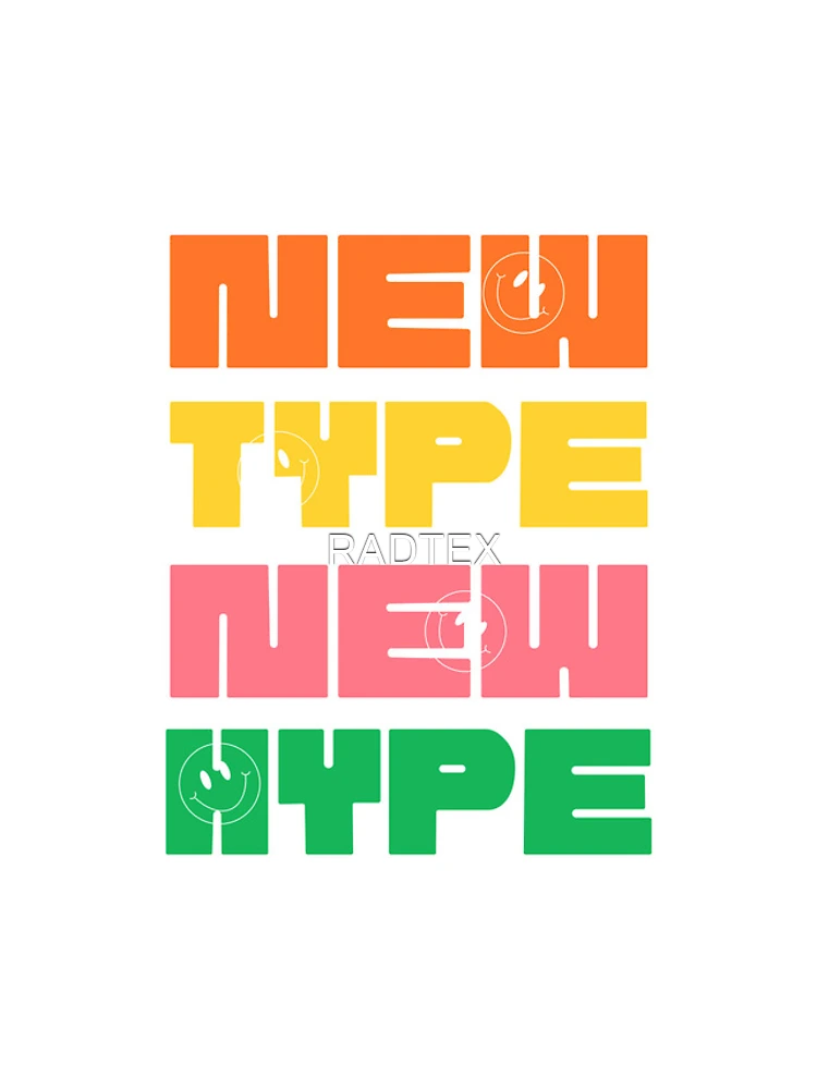 Thumbnail 4 of 4, iPhone Case,  Colorful  Typography Design designed and sold by RADTEX.