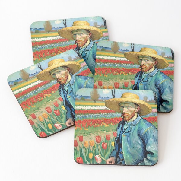 Item preview, Vincent Van Gogh in a Field of Tulips designed and sold by Robert Lacy.