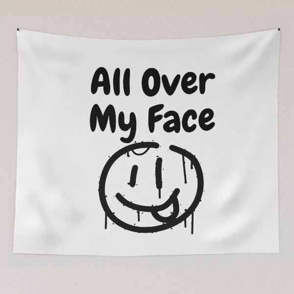 Item preview, all over my face valentine love girlfriend designed and sold by stylechoc.