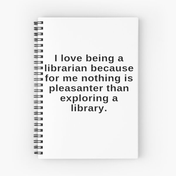 Item preview, Me encanta ser bibliotecaria porque para mí nada es más placentero que explorar una biblioteca. " designed and sold by DaringDesigns19.
