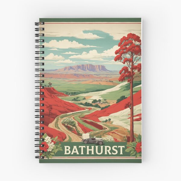 Artikelvorschau, Bathurst Australien Tourismus Vintage Poster entworfen und verkauft von TravelersGems.