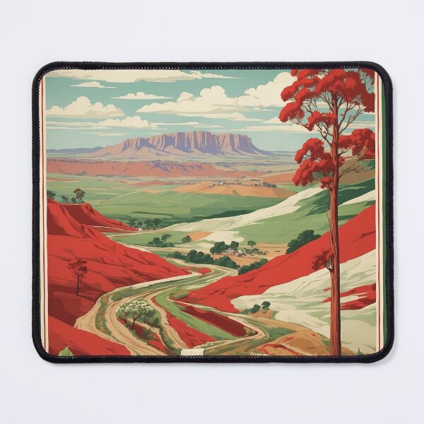Item preview, Bathurst Australia Tourism Vintage Poster designed and sold by TravelersGems.