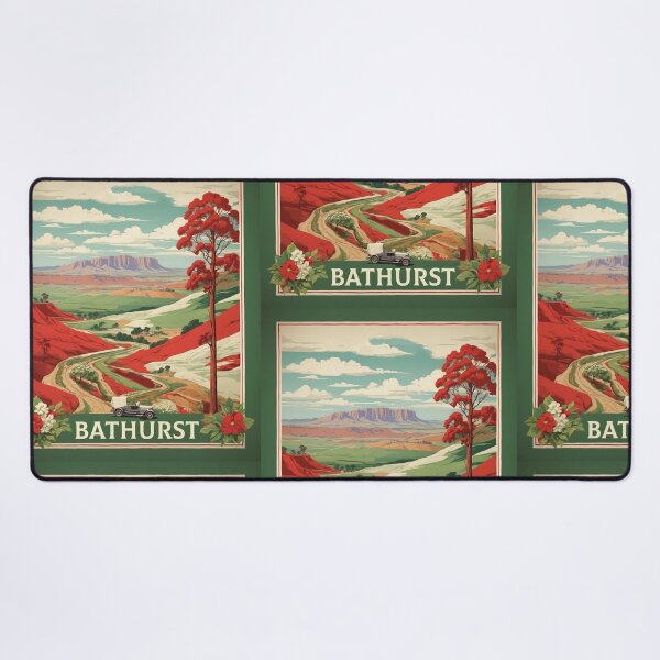 Item preview, Bathurst Australia Tourism Vintage Poster designed and sold by TravelersGems.
