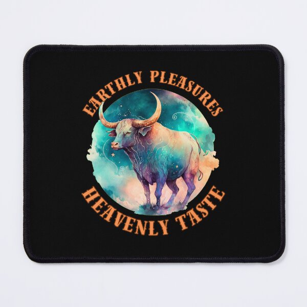 Item preview, Earthly Pleasures, Heavenly Taste. taurus constellation designed and sold by ZodiacWonders.