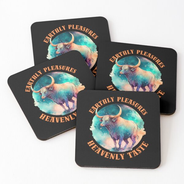 Item preview, Earthly Pleasures, Heavenly Taste. taurus constellation designed and sold by ZodiacWonders.