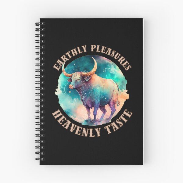 Item preview, Earthly Pleasures, Heavenly Taste. taurus zodiac sign designed and sold by ZodiacWonders.