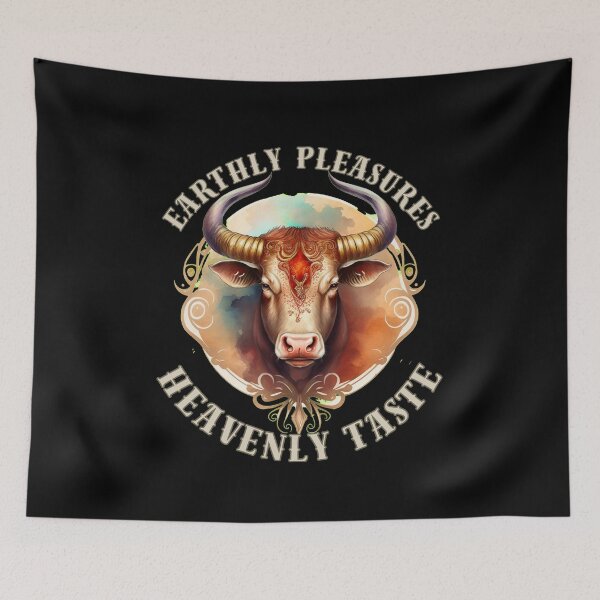 Item preview, Earthly Pleasures, Heavenly Taste. cute taurus designed and sold by ZodiacWonders.