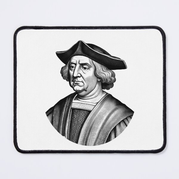 Item preview, Portrait of Christopher Columbus designed and sold by NTGUILTY.