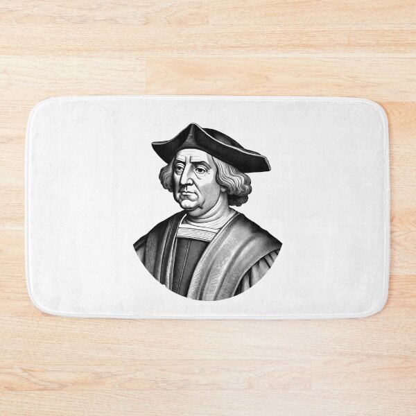 Item preview, Portrait of Christopher Columbus designed and sold by NTGUILTY.